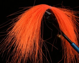 Saltwater Electric Wing Hair, Salmon Orange